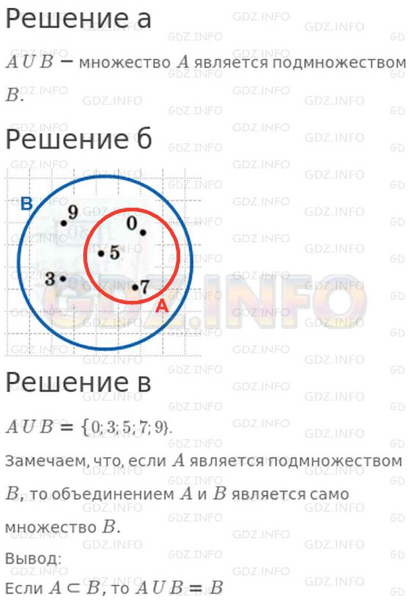 Раскрась на диаграммах указанные множества 3