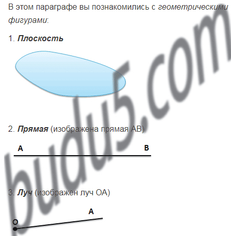 §4. Плоскость. Прямая. Луч