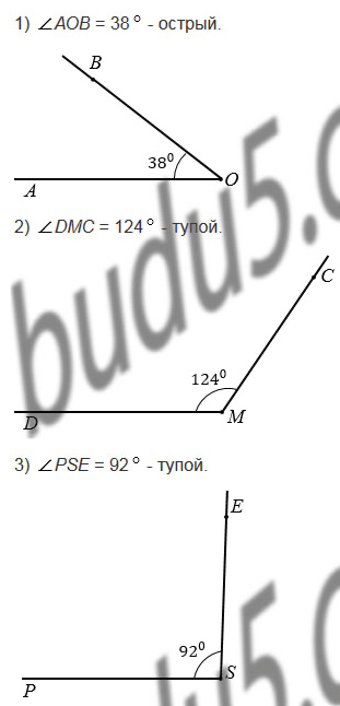 §12. Виды углов. Измерение углов