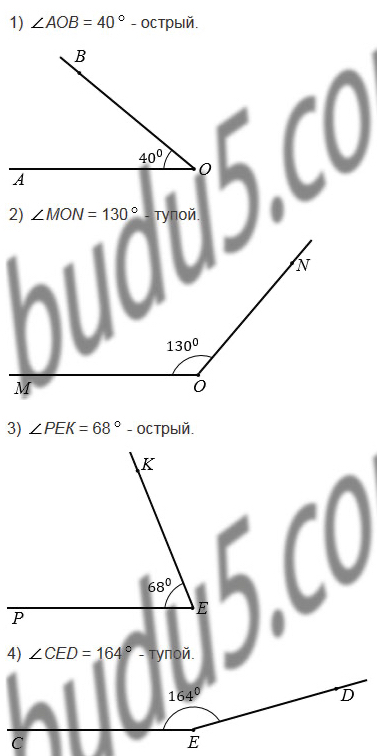 §12. Виды углов. Измерение углов