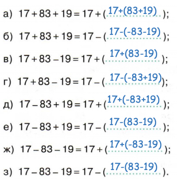 21. Правила раскрытия скобок