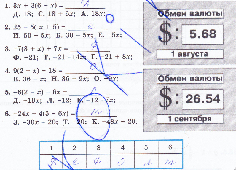 §18. Упрощение выражений